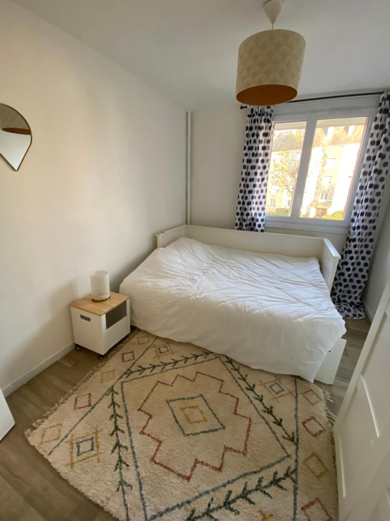 Bel Appartement Spacieux ,Convivial De 3 Chambres Avec Parking Prive Secure Caen Esterno foto